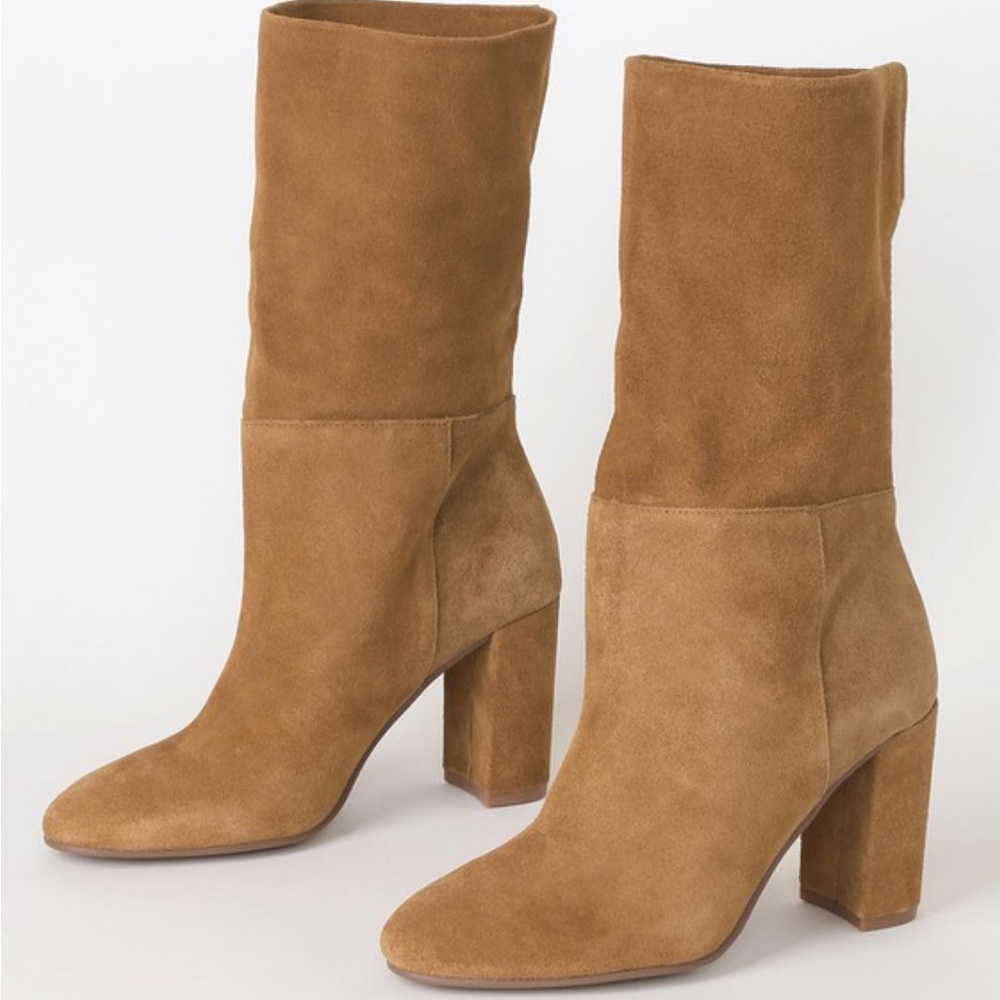 chinese laundry Keep up brown suede NIB 8.5
